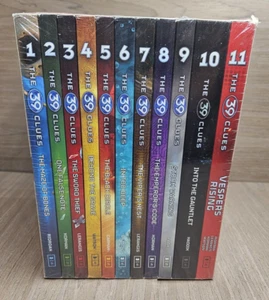 The 39 Clues Series 11 Books Box Set By Rick Riordan - Paperback - SEALED - Picture 1 of 7