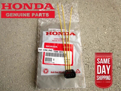 16 - 20 HONDA CIVIC FRONT DAYTIME RUNNING LIGHT PIGTAIL CONNECTOR OEM NEW Foto 1 de 4
