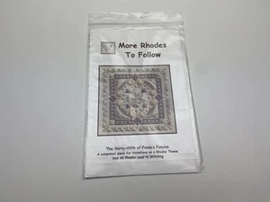 Freda’s Fancy Stitching More Rhodes To Follow Needlepoint Pattern 7P - Picture 1 of 3