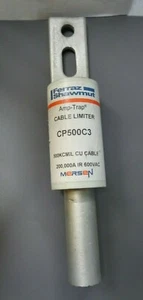 Nuovo fusibile limitatore cavi Mersen Ferraz Shawmut CP500C3 500MCM 600V  - Foto 1 di 2