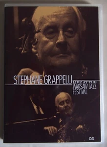 STEPHANE GRAPPELLI / LIVE AT THE WARSAW JAZZ FESTIVAL 1991 / R0 PAL - Imagen 1 de 2
