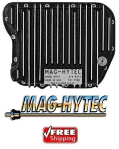 Revista Hytec Profundo Transmisión Pan Para 94- 07 Dodge RAM Cummins 5.9L Diesel - Picture 1 of 4
