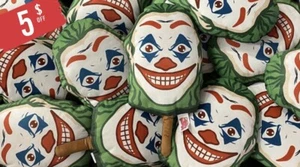 Plush Accent Throw Pillow Cushion The Joker Clown Prince Batman - Picture 1 of 8