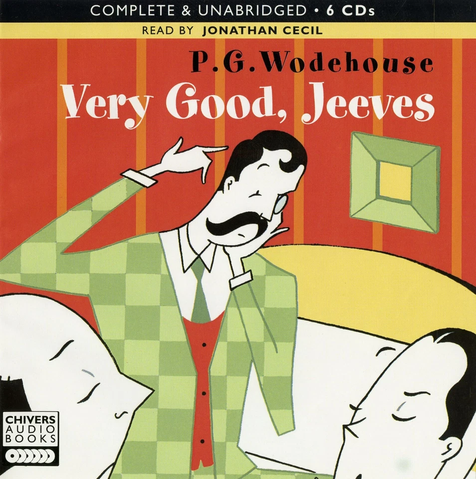 Very Good, Jeeves - P.G. Wodehouse - Unabridged Audiobook - 6CDs - Chivers - Image 1 of 2