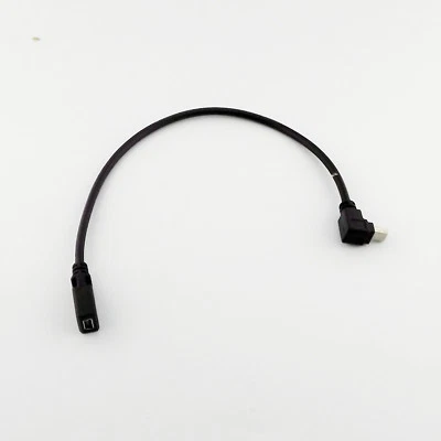 10x Mini USB 5Pin Female To Male UP Direction Angle Extension Data Adapter Cable - Image 1 of 4