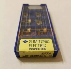 10PCS NEW SUMITOMO AXMT123504PEER-G ACP300 Tools CNC blade Carbide Inserts - Picture 1 of 1