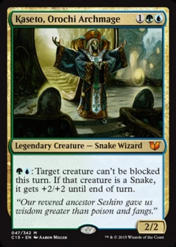 MTG - Kaseto, Orochi Archmage - Commander 2015 - NM, English Magic FLAT RATE SHI - Image 1 of 1