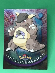 Kangaskhan #115 FOIL 2000 Topps Pokémon TV Animation Edition Series Blue Logo - Picture 1 of 10