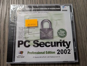 PC Security 2002 Professional Edition – NEW SEALED Windows Utility CD by... - Picture 1 of 2