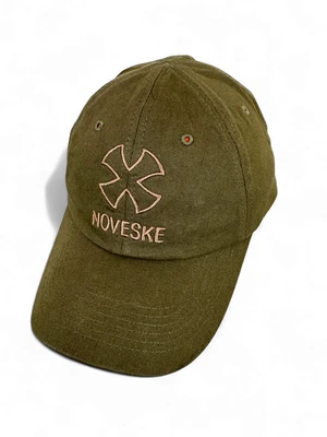 Noveske Rifleworks Logo Hat Cap Strap Back Olive Green Dad Cap Cotton Adjustable - Image 1 of 4