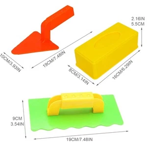 Beach Sand Toys Set for Kids Bucket Shovel Rake Molds Castle Outdoor Fun Play - Picture 1 of 8