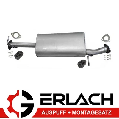 Silencieux central pour échappement Land Rover Defender 2.5 Td5 4x4 9916 - Photo 1/2