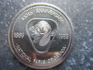 Jasper Dollar 1985 Parques Nacionales Indígenas 100 Aniversario - Imagen 1 de 2