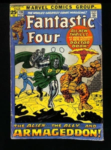 Fantastic Four #116 FA/GD 1.5 (Restaurado) Doctor Doom! Marvel 1971 - Imagen 1 de 2