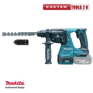 Makita DHR243Z 18 V Bediengerät bürstenlos SDS+ Plus Bohrhammer Bohrmaschine 24 mm nur Gehäuse - Bild 1 von 5