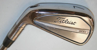 Titleist T200 7 iron True Temper AMT Red S300 shaft DEMO CLUB LEFT HANDED +1/2" - Image 1 of 4