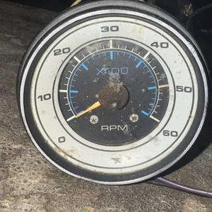 Vintage 6K 6000 Tachometer- Tested Working- Needs Cleaned Up - Picture 1 of 5