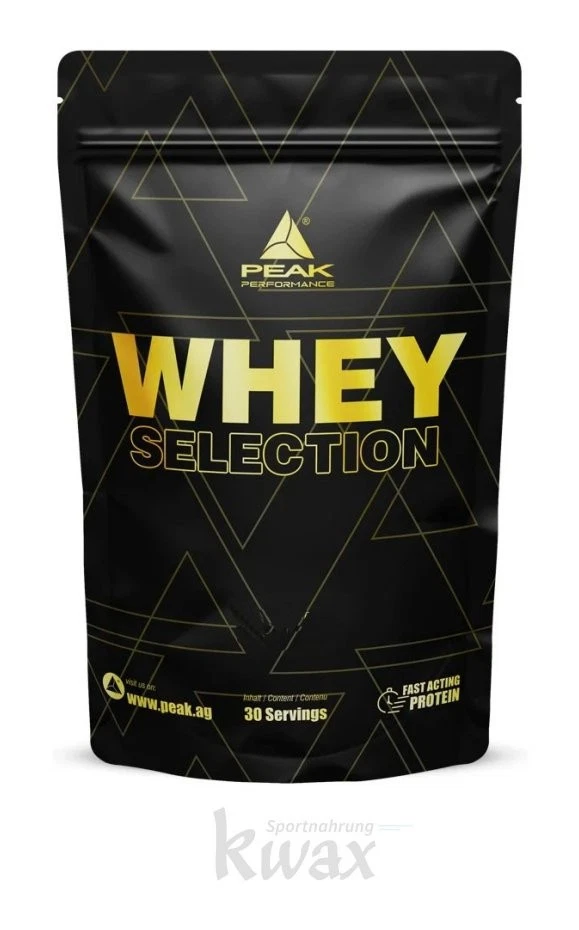 (EUR 44,33/kg) Peak - Whey Protein Selection 900g Beutel