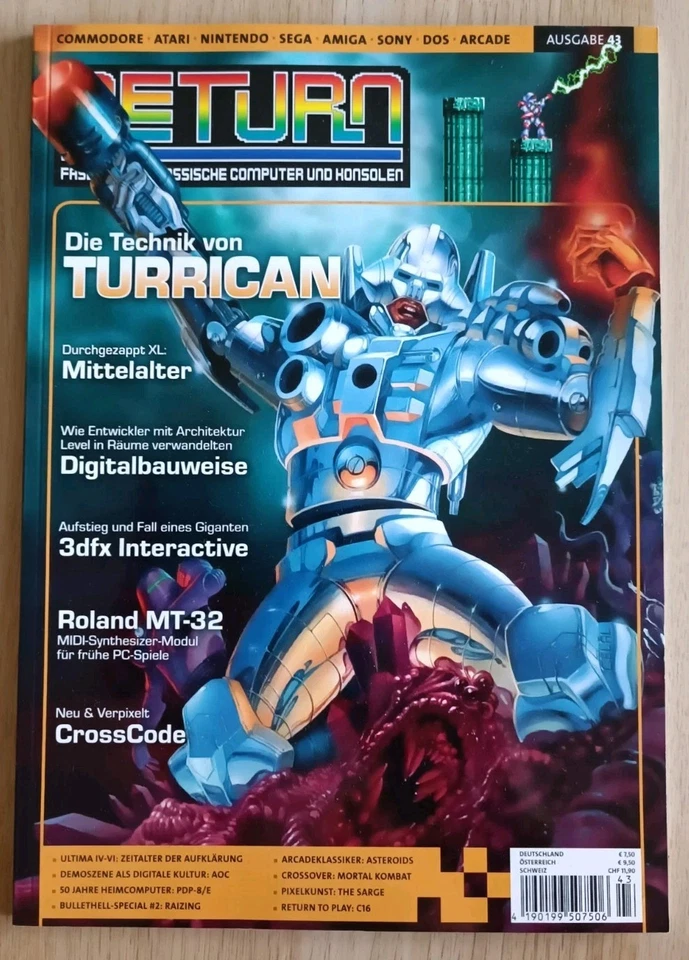 Return Magazin - Ausgabe 43 - Das Magazin für klassische Computer und Konsolen - Bild 1 von 1