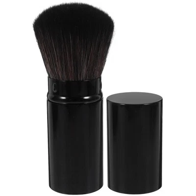  2 Count Pennello Per Cipria in Polvere Blush Retrattile Fard Sciolta - Immagine 1 di 4