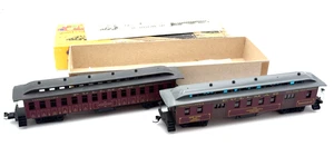 2 - HO Roundhouse Pennsylvania Limited NY & Chicago Baggage & Sleeping Car Built - Picture 1 of 4