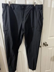Magellan Fish Pro Pants Angler Tech Cargo Zip Pockets Outdoor Black Men 2XL - Picture 1 of 3