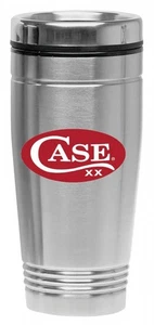 Case xx Double-walled Spill-proof Steel Travel Mug 52476 - Picture 1 of 1