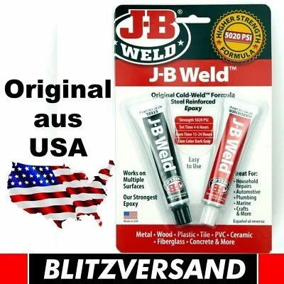JB WELD 8265s stärkster Zweikomponenten Kleber Hitze + Säurebeständig bis 300°C  - Bild 1 von 2