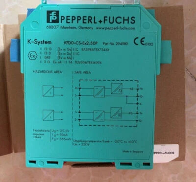 1PC NEW For Pepperl+Fuchs Safety Barrier KFD0-CS-Ex2.50P Brand Fast Shipping - Image 1 of 4
