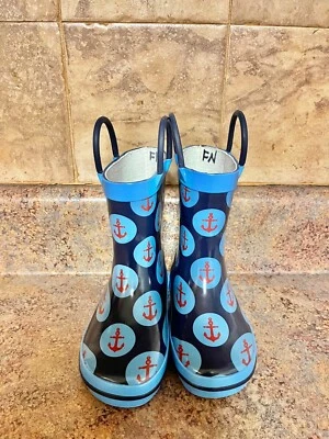BOTAS DE LLUVIA MARINERO ANCLA GOMA NIÑO PEQUEÑO-TALLA: 7 Foto 1 de 4