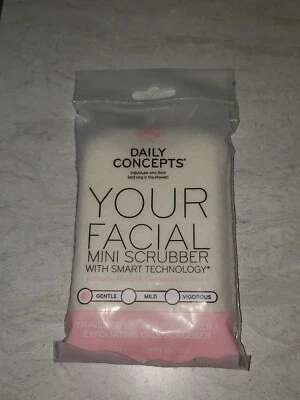 2pc Daily Concepts Your Facial Mini Scrubber Gentle Face Skin Exfoliating Sponge - Image 1 of 4