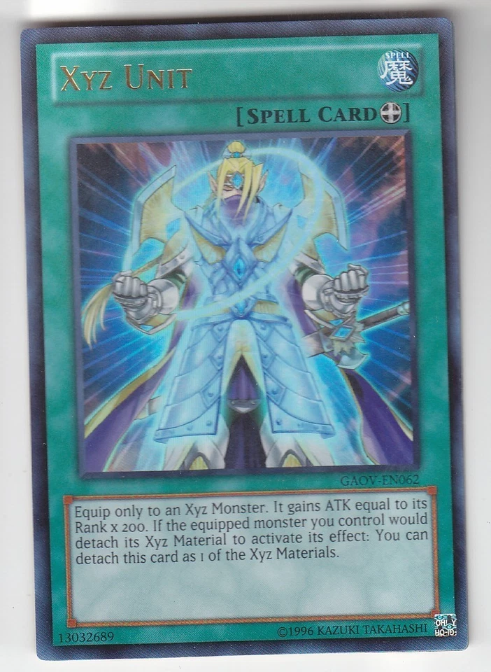 YU-GI-OH XYZ Unit Ultra Rare  englisch GAOV-EN062 XYZ Einheit - Bild 1 von 1
