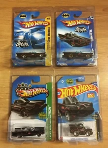 Hot Wheels Classic '66 TV Series Batmobile Variation Lot 4 New Models FTE Tooned - Picture 1 of 7