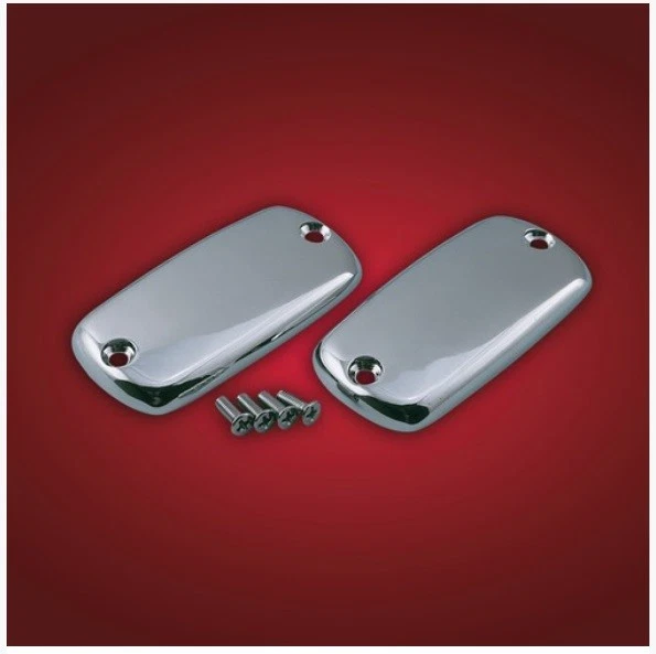 Honda GL1500 Goldwing & Valkyrie - Par de tapas/tapas de cilindro maestro cromado liso Foto 1 de 1