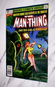 Man-Thing Vol. 2 #5 VF/NM 9.0 OW/W 1980 Marvel Newsstand Var #kellyssuperheroes - Picture 1 of 1