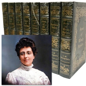 Sealed Easton Press Montgomery ANN GREEN GABLES Limited Edition Leather 8v Box - Imagen 1 de 16
