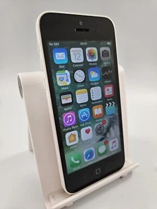 Apple iPhone 5c White Unlocked 8GB 1GB RAM 4" IOS Smartphone - Afbeelding 1 van 14