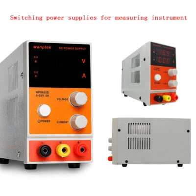 Labornetzger?t Neu Labornetzteil 60V 5A DC Trafo Regelbar Netzger?t Digital NEU - Bild 1 von 4