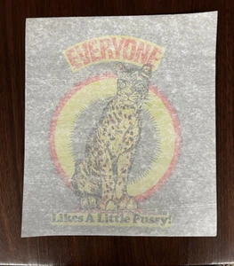 Vintage “Everyone Likes A Little”-RON-ON TRANSFER FOR T SHIRT ROACH -70s-DAY GLO - Picture 1 of 3