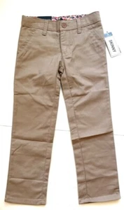 NWT Girls Kids US Polo Assn Schoolwear Khaki Pants w/ Adj Waist size varies (BB) - Picture 1 of 2