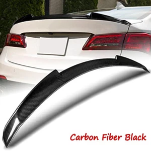 For 2015-2020 19 Acura TLX V-Style Real Carbon Fiber Rear Trunk Lid Spoiler Wing - Picture 1 of 9