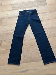 Levis 501XX Selvedge Big E Hidden Rivet Leather Patch 1947 Repro LVC Jeans