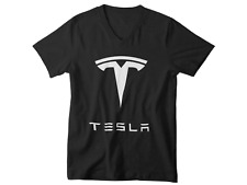 Tesla Logo T-Shirt Tee Electric Vehicle Elon Musk | AU SELLER