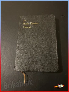 The Bible Readers Manual Edited by Rev Charles H H Wright DD Antique Book 1870s - Imagen 1 de 9