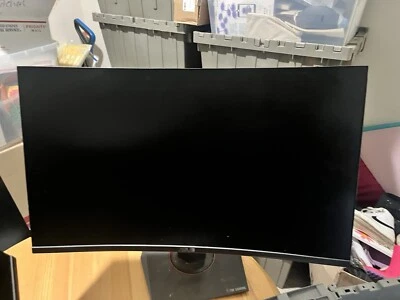 Pair Of Curved Gaming Monitors - Image 1 of 4