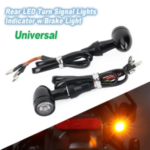 Universal Rear LED Turn Signal Lights Indicator w/ Brake Light E32 Certification - Imagen 1 de 23