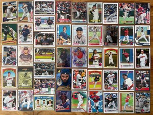 Cleveland Guardians Card Lot w/ Jose Ramirez, Josh Naylor RC, Francisco Lindor