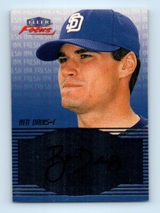 2000 Fleer Focus Fresh Ink #12 Ben Davis San Diego Padres