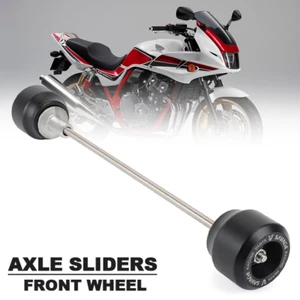 Front Wheel Axle Fork Slider Anti Crash Guard For HONDA CB400 SB Super Bol D'or - Picture 1 of 8
