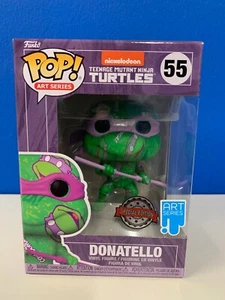 DONATELLO-FUNKO POP! ART SERIES-EXCLUSIVE-TEENAGE MUTANT NINJA-TURTLES - Imagen 1 de 6